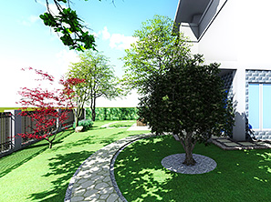 小清新风别墅庭院