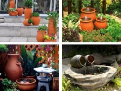 陶罐在庭院景观设计中的运用