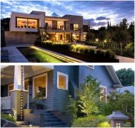 庭院花园灯光照明设计布局分析