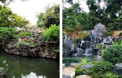 古禅风打造的庭院假山流水景色为什么这么逼真？